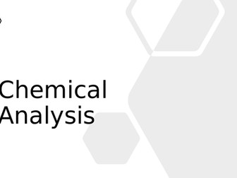 Identification of Common Gases and Ions