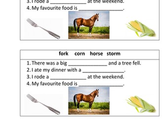 or digraph sentences