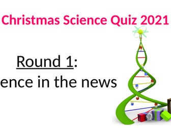2021 Science Christmas Quiz