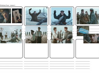 The Christmas Truce story board