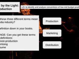 Blinded by the Light AQA Media CSP