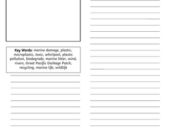 Marine Plastic Pollution Newspaper Article