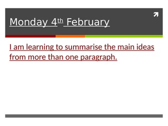 Varmints Series of Lessons PowerPoint