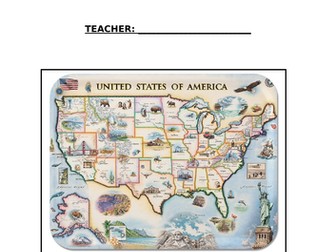 Edexcel American West work booklet for grades 4