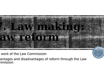 Law Reform