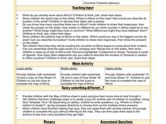 Africa Continent Study