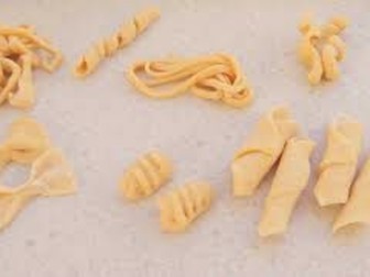 Pasta shapes by hand (no machine)
