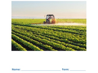 IGCSE Food production lessons & booklet