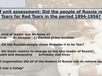 1894-1956 Tsars for Red Tsars