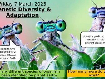9.3 - Genetic Diversity & Adaptation