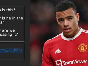 Domestic Violence and Abuse (Mason Greenwood Response Lesson)