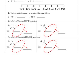 Addition and Subtraction Bridging 100