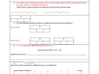 Order of Addends