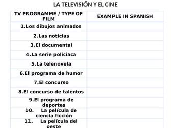 Spanish TV and films treasure hunt