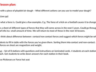 KS3 - Forces (Whole Topic)