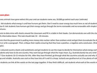 KS3 - Global Warming (Whole Topic)