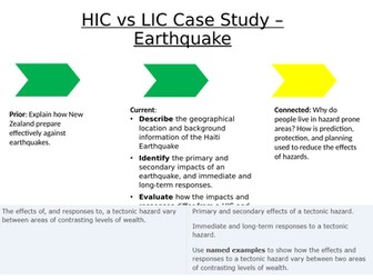 Lesson 5 - Comparing Earthquakes HIC VS LIC