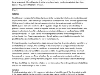 Extraction of Fibres from plants