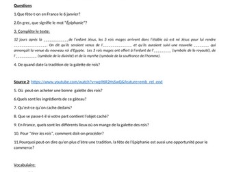 L'Epiphanie et La galette des rois