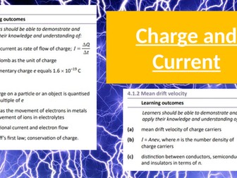 OCR 4.1 Charge and Current (Book Chapter 8)