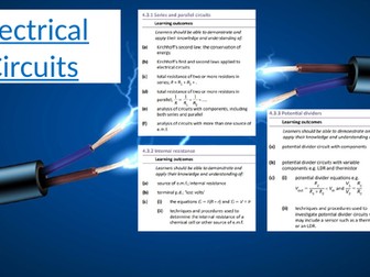 OCR 4.3 Electrical Circuits (Book Chapter 10)