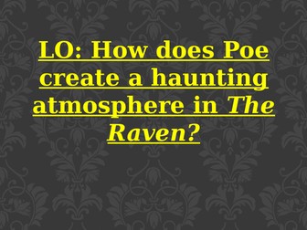 Poe's The Raven