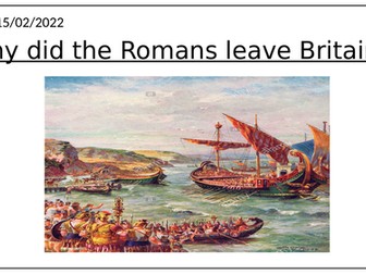The Romans leave Britain