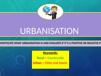 L1 - What is Urbanisation