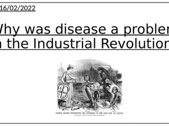 Diseases during the Industrial Revolution