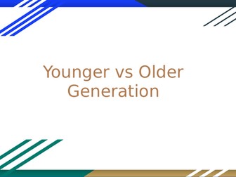 An Inspector Calls - Younger vs Older Generation