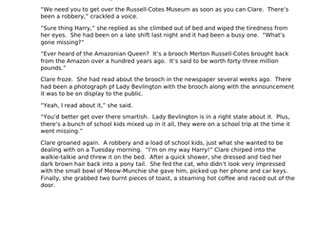 Mystery Comprehensions for Upper KS2