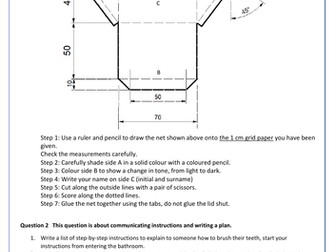 Design and Technology test