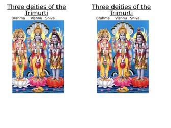 The Three Deities of Trimurti