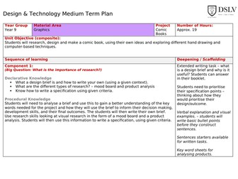 Comic Book Project (Graphics)