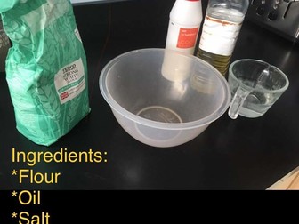 Visual Playdough instructions