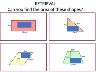 Area of composite shape