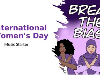 International Womens Day 2022 Music Activity