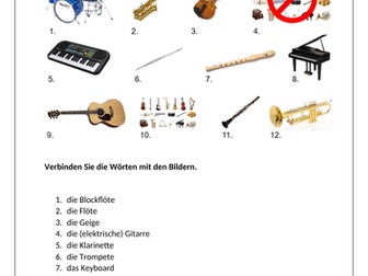 Musik / Musikinstrumente / Music / Musical instruments