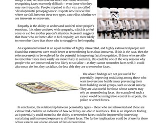 Are you an Introvert or an Extrovert Reading Comprehension