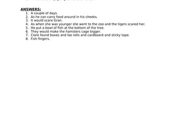 'Hampers Great Escape' Questions + Answers