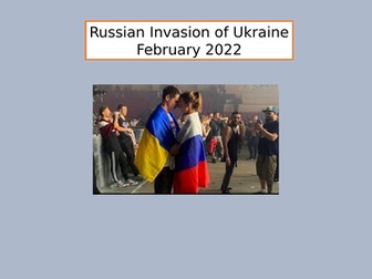 Russian Invasion of Ukraine