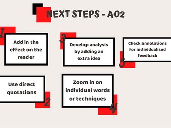 Marking Strategy for Edexcel AOs