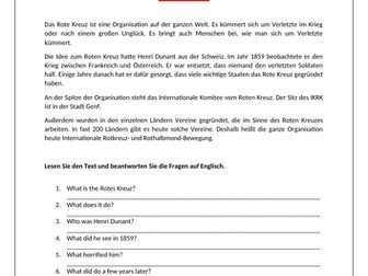 Rotes Kreuz / Red Cross / Charity work