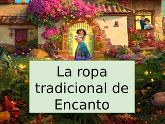 Encanto Ropa Clothing Descriptions Spanish