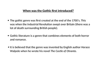 Frankenstein- Phillip Pullman Play KS3 Unit of work