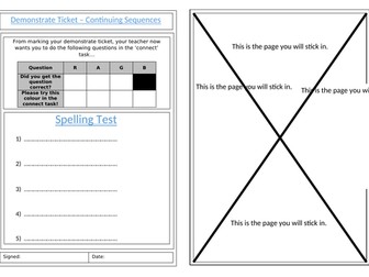 WRM - Year 7 - Continuing Sequences - Exit Ticket