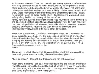 'The Woman in Black' KS3 Intervention