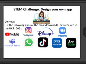 STEM Activity- Design an App