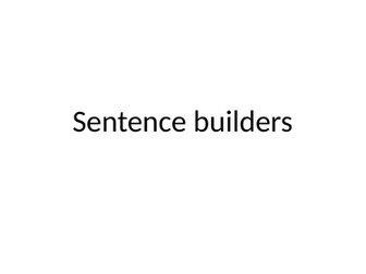 Sentence builder - Dynamo 2 - Sport
