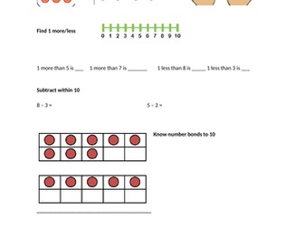 Maths Assessment Reception for Spring 2
